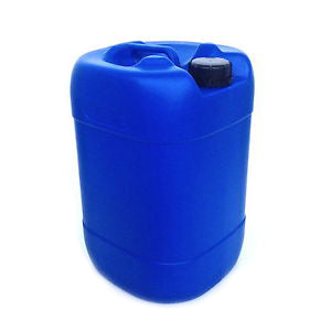 8 Gallon (30 liters) Blue HDPE Plastic Container with Tamper Evident Cap @ $20.25